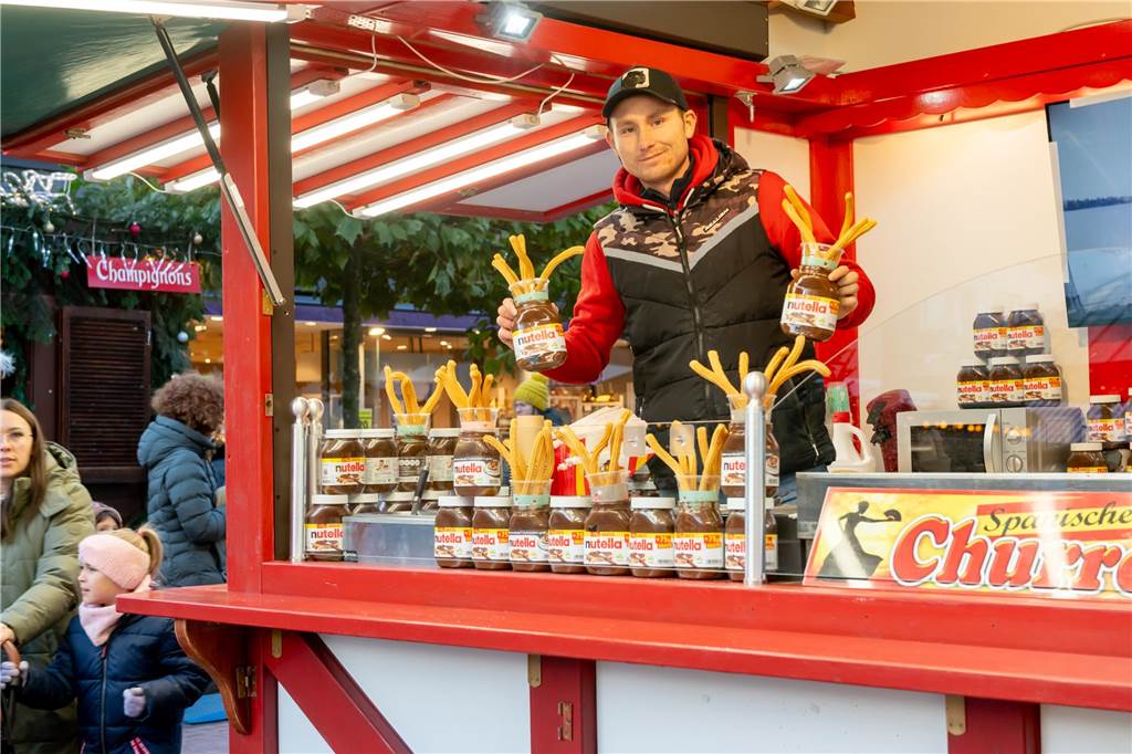 Der Weihnachtsmarkt in Lünen hat am Donnerstag (21. November) begonnen.