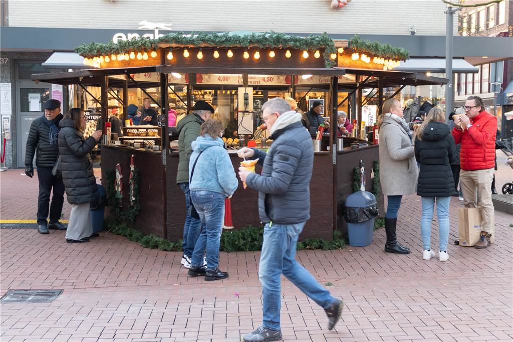 Der Weihnachtsmarkt in Lünen hat am Donnerstag (21. November) begonnen.