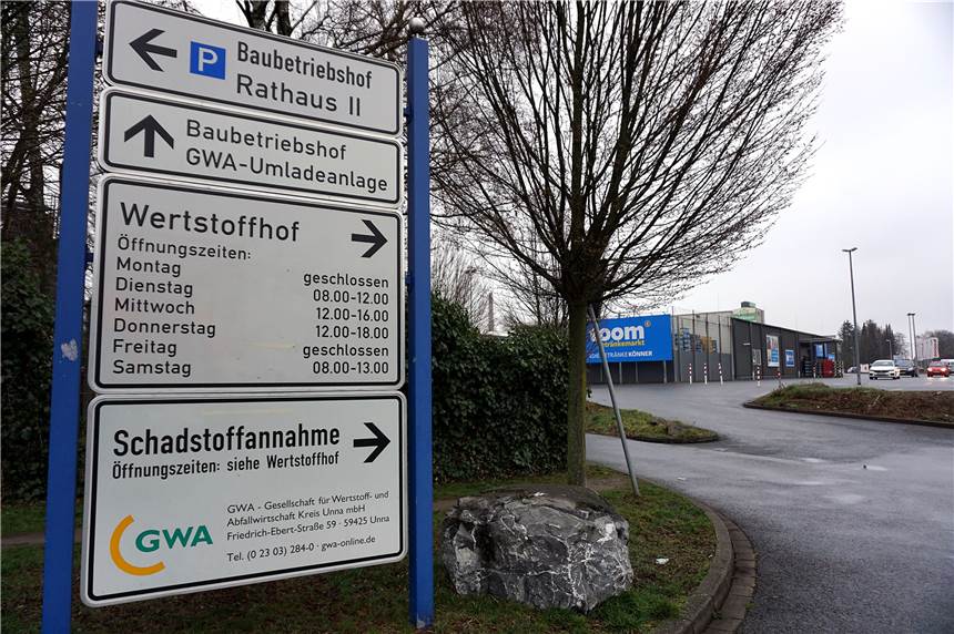 Wertstoffhof Schwerte nimmt ab 21. April kompletten Betrieb wieder auf Der Wertstoffhof Schwerte öffnet wieder am Dienstag.