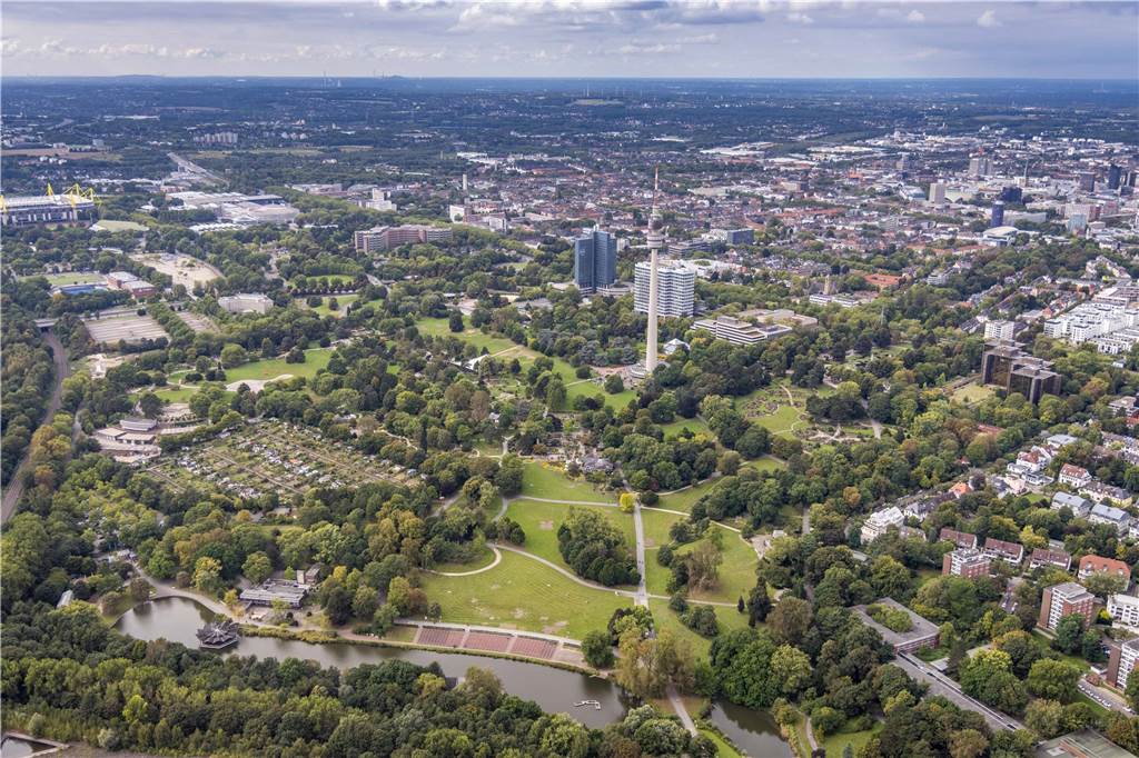 Der Westfalenpark soll nach dem Willen der städtischen EM-Planer Schauplatz der „Fan-Zone“ zur EURO2024 werden.
