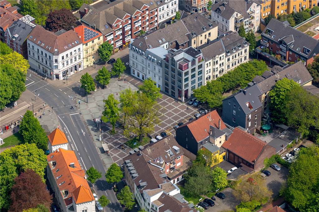 Innenstadt-West: HSP-Gelände ist noch „Zukunftsmusik“ – aber Dreh- und Angelpunkt Der Wilhelmplatz im Dorstfelder Ortszentrum soll belebt werden. 2020 beginnen die Planungen für eine Umgestaltung.