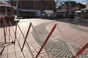 Der Wochenmarkt auf dem Marktplatz am 28. Dezember wird nicht stattfinden.