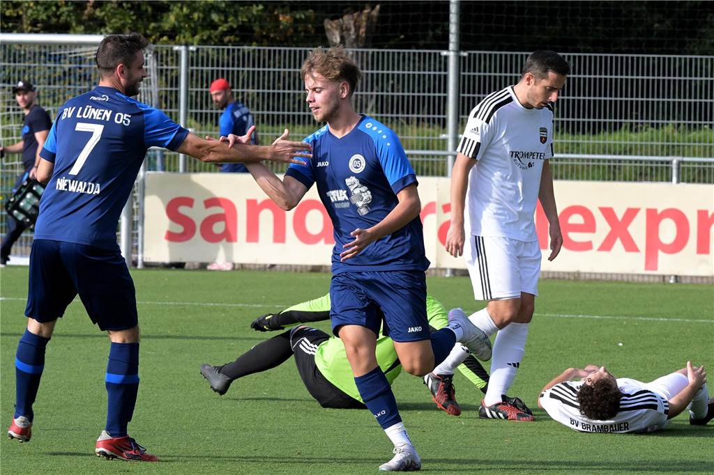 Derby-Sieg für den BV Lünen! Im Heimspiel vor über 200 Zuschauern besiegten die Geister den BV Brambauer.