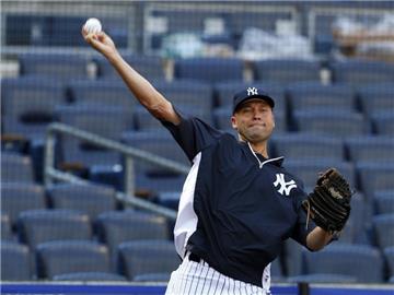 Derek Jeter von den New York Yankees wird seine Karriere beenden. Foto: Jason Szenes