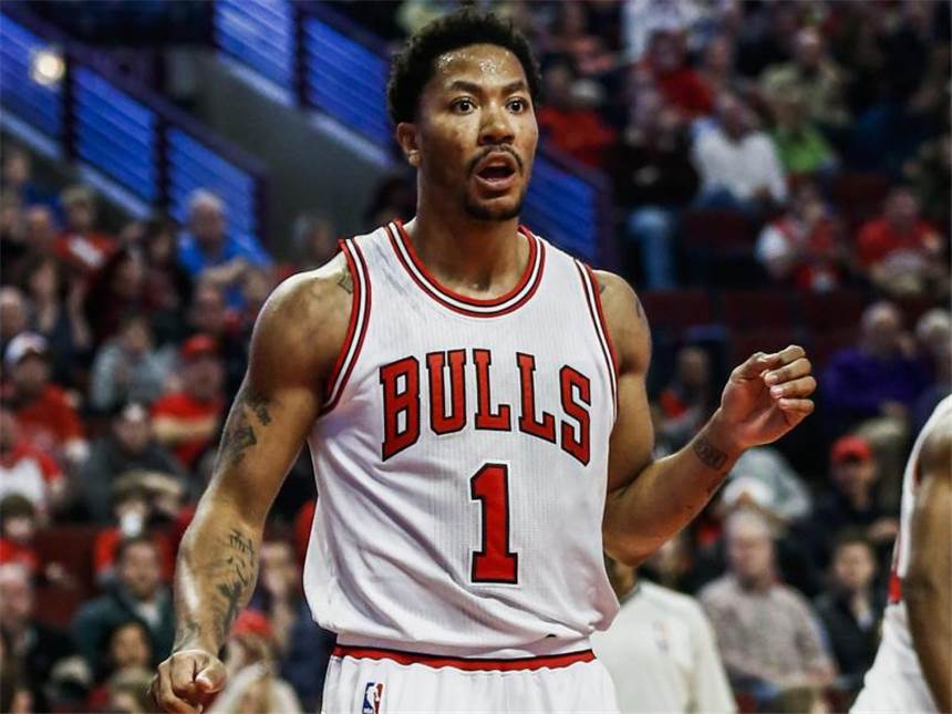 Bulls-Star Rose droht Saison-Aus - Rekord für James Derrick Rose droht erneut lange auszufallen. Foto: Tannen Maury