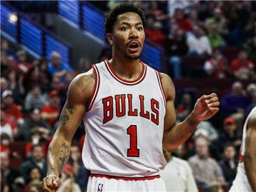 Derrick Rose droht erneut lange auszufallen. Foto: Tannen Maury