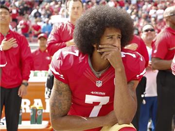Derzeit arbeitsloser NFL-Profi: Quarterback Colin Kaepernick. Foto: John G Mabanglo