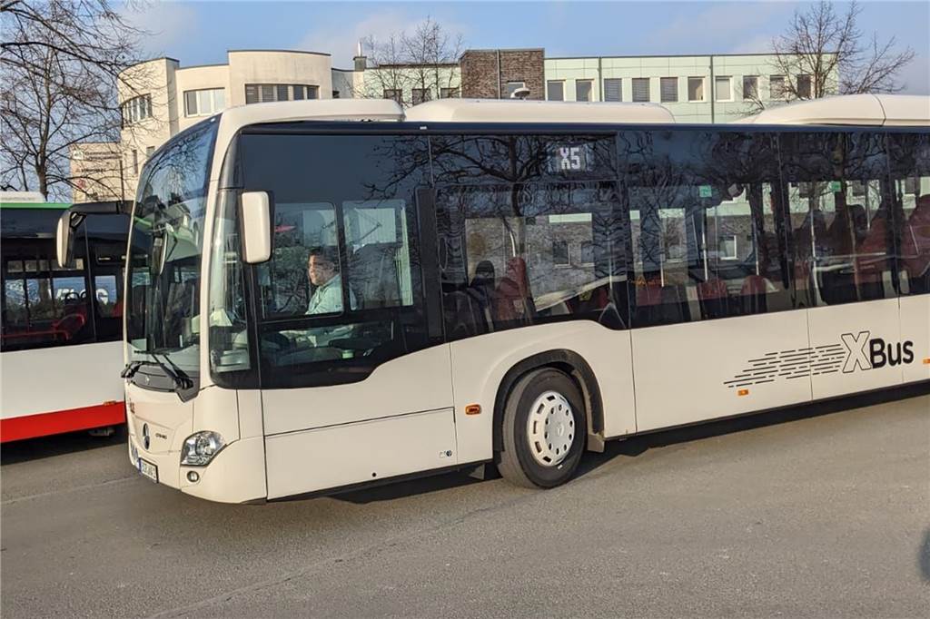 Auf Zug-Takt abgestimmt: Neuer X-Bus zwischen Dorsten und Wesel X-Bus im Einsatz