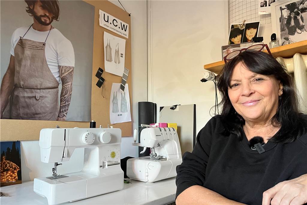 Designerin Patricia Brügger zeigt ihre 110 Jahre alte Backsteinvilla Designerin Patricia Brügger lebt und arbeitet in ihrem Haus.