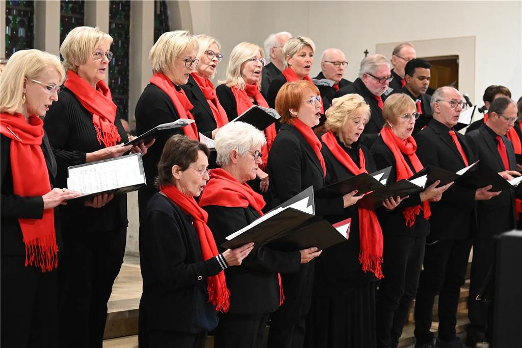 Deutener Musik- und Gesang-Verein (MGV) hatte viele Gast-Formationen und Solisten für Sonntag (3.11.) in die Kirche eingeladen.