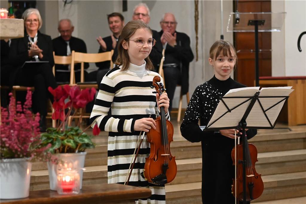 Deutener Musik- und Gesang-Verein (MGV) hatte viele Gast-Formationen und Solisten für Sonntag (3.11.) in die Kirche eingeladen.