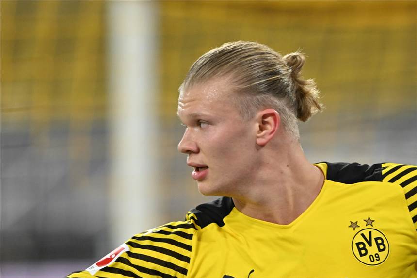 Haaland deutet BVB-Abschied an: „Sie setzen mich unter Druck“ Deutet seinen BVB-Abschied im Sommer an: Erling Haaland.