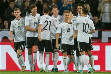 Deutschland steht nach wie vor an der Spitze der FIFA-Weltrangliste. Foto: Daniel Maurer