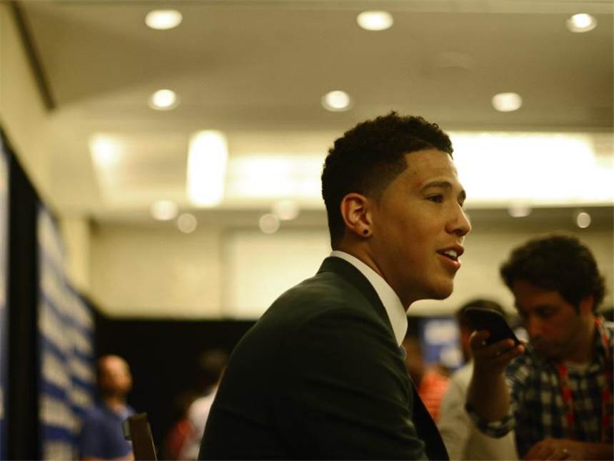 Bayern verpflichten amerikanischen Center Devin Booker Devin Booker will beim FC Bayern «guten Basketball spielen». Foto: Justin Lane