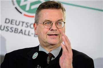 DFB-Präsident Reinhard Grindel setzt auf einen Neuanfang. Foto: Sina Schuldt