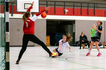 Diana Waning traf in ihrem letzten Heimspiel für die DHG.