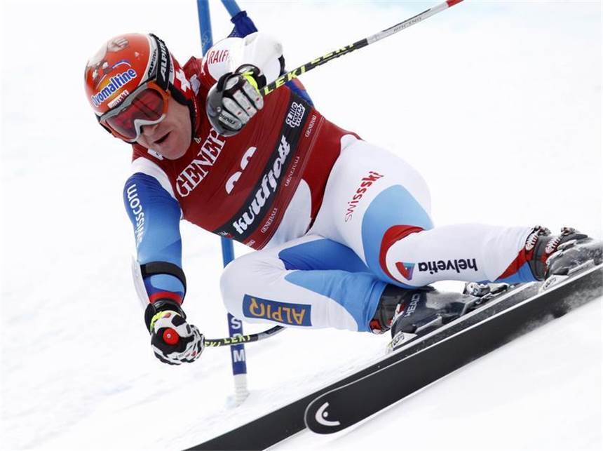 Cuche gewinnt Super-G - Keppler nicht im Ziel Didier Cuche ist beim Super-G in Kvitfjell schneller als die Konkurrenz.