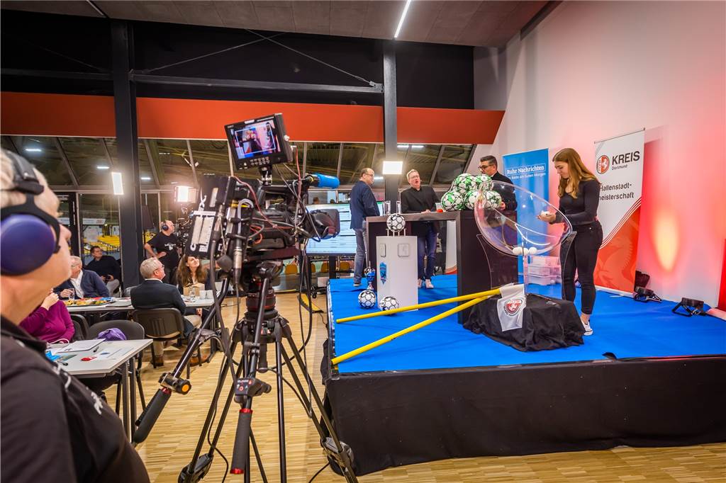 Die 37. Dortmunder Hallenfußballstadtmeisterschaft ist ausgelost.