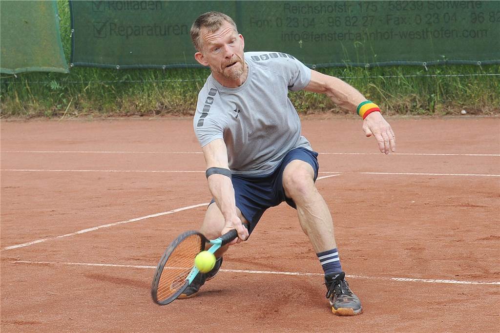 Die 51. Schwerter Tennis-Stadtmeisterschaft auf der Anlage der SG Eintracht Ergste.