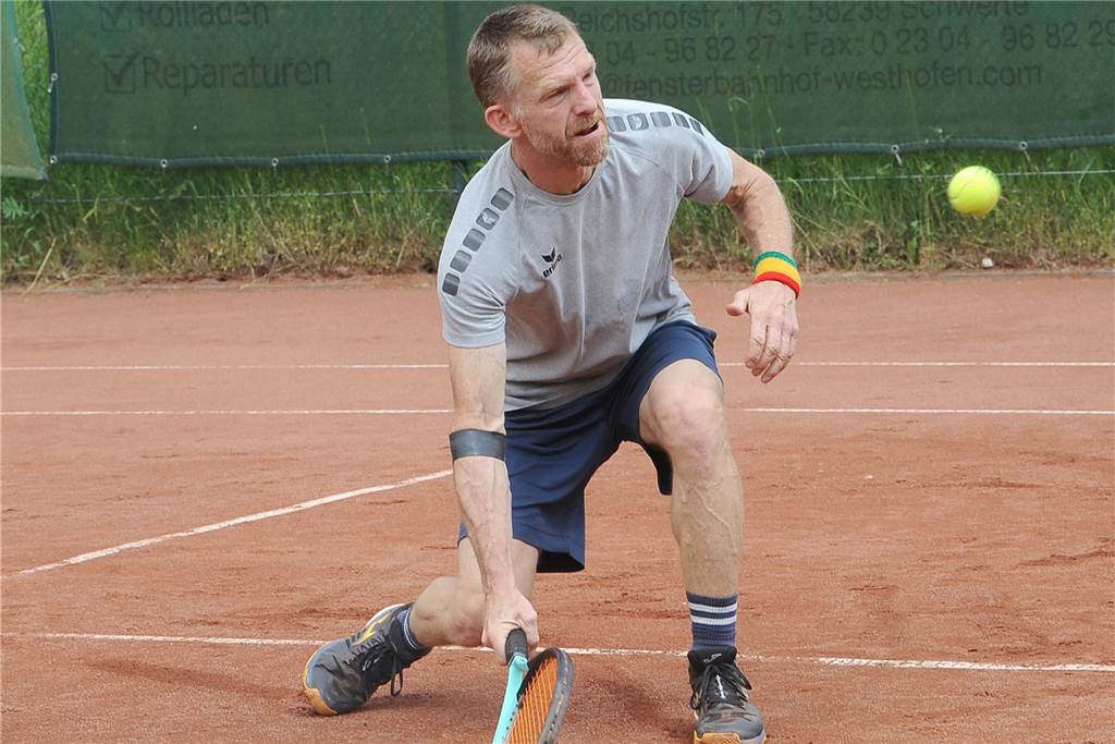 Die 51. Schwerter Tennis-Stadtmeisterschaft auf der Anlage der SG Eintracht Ergste.