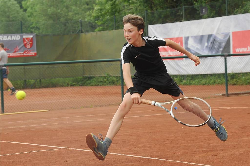 Die 51. Schwerter Tennis-Stadtmeisterschaft auf der Anlage der SG Eintracht Ergste.