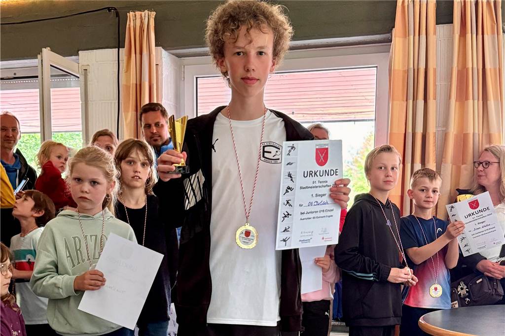 Die 51. Schwerter Tennis-Stadtmeisterschaft auf der Anlage der SG Eintracht Ergste.