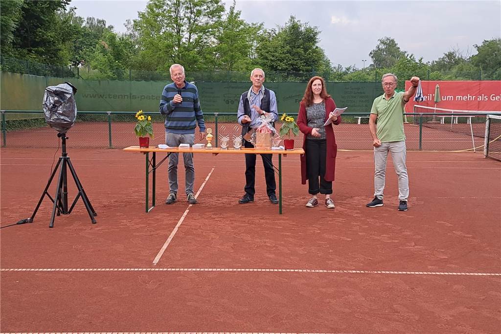 Die 51. Schwerter Tennis-Stadtmeisterschaft auf der Anlage der SG Eintracht Ergste.