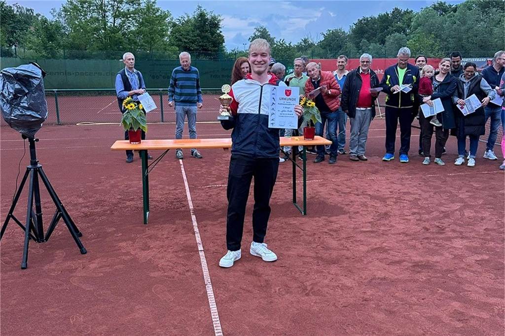 Die 51. Schwerter-Tennis-Stadtmeisterschaft auf der Anlage der SG Eintracht Ergste.