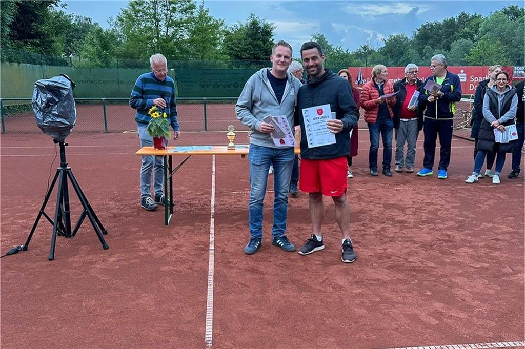 Die 51. Schwerter-Tennis-Stadtmeisterschaft auf der Anlage der SG Eintracht Ergste.