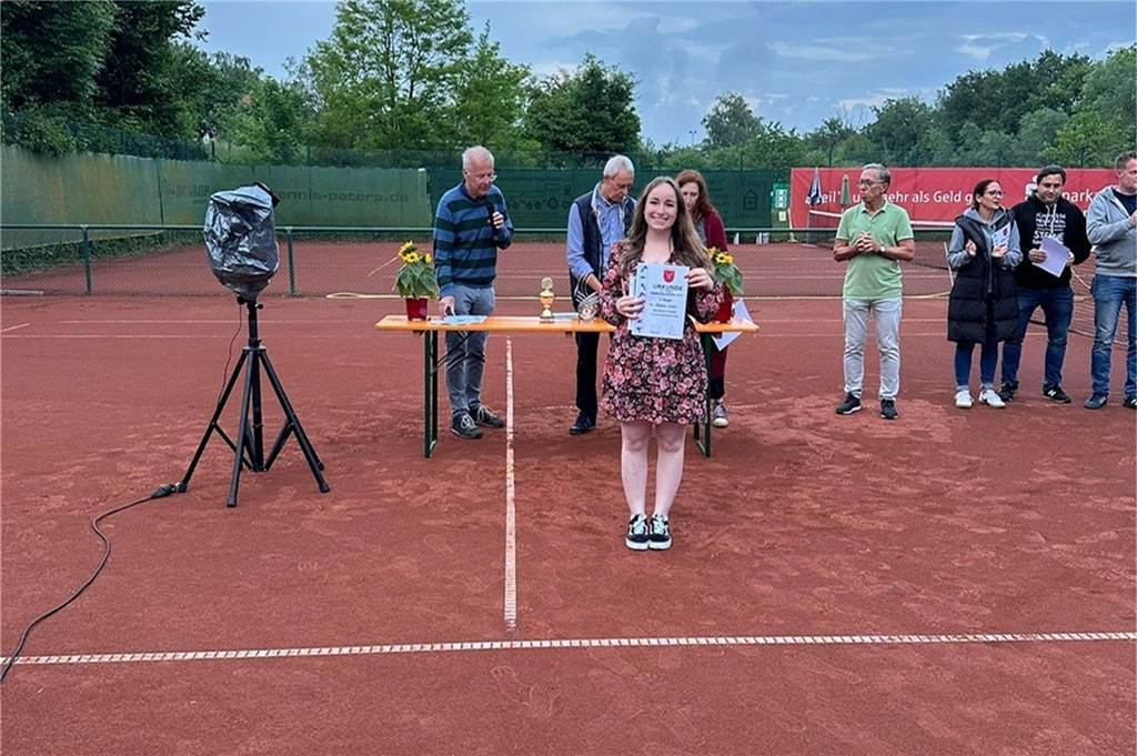 Die 51. Schwerter-Tennis-Stadtmeisterschaft auf der Anlage der SG Eintracht Ergste.