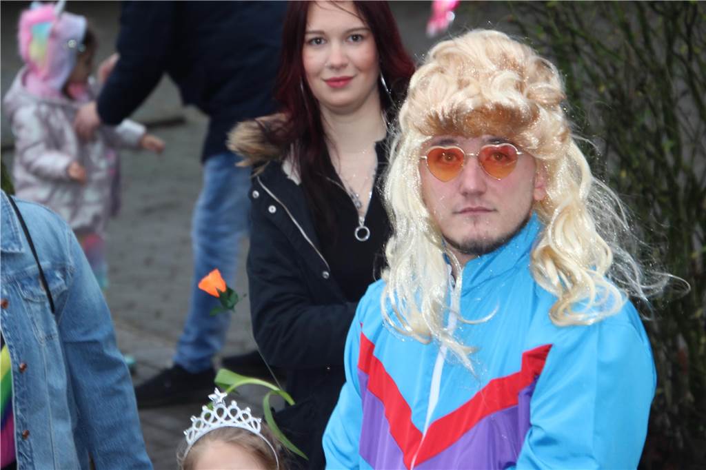 Die 80er-Jahre lassen grüßen. 