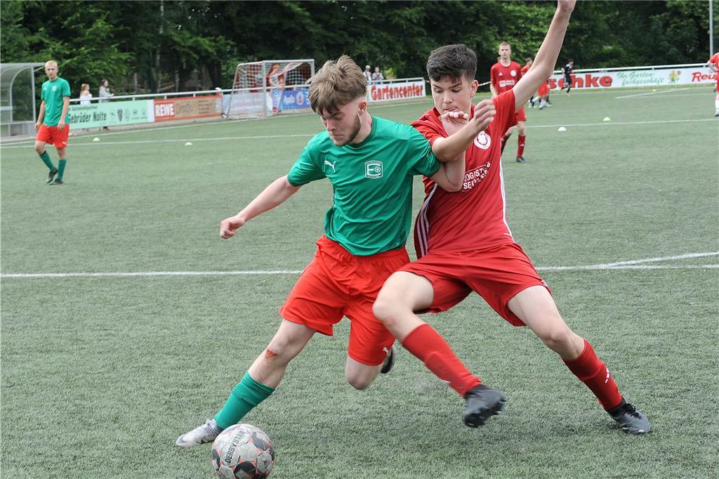 Die A-Junioren des SC Berchum/Garenfeld sind Schwerter Stadtmeister 2024.