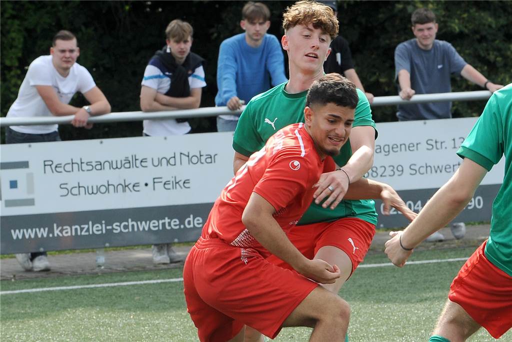 Die A-Junioren des SC Berchum/Garenfeld sind Schwerter Stadtmeister 2024.