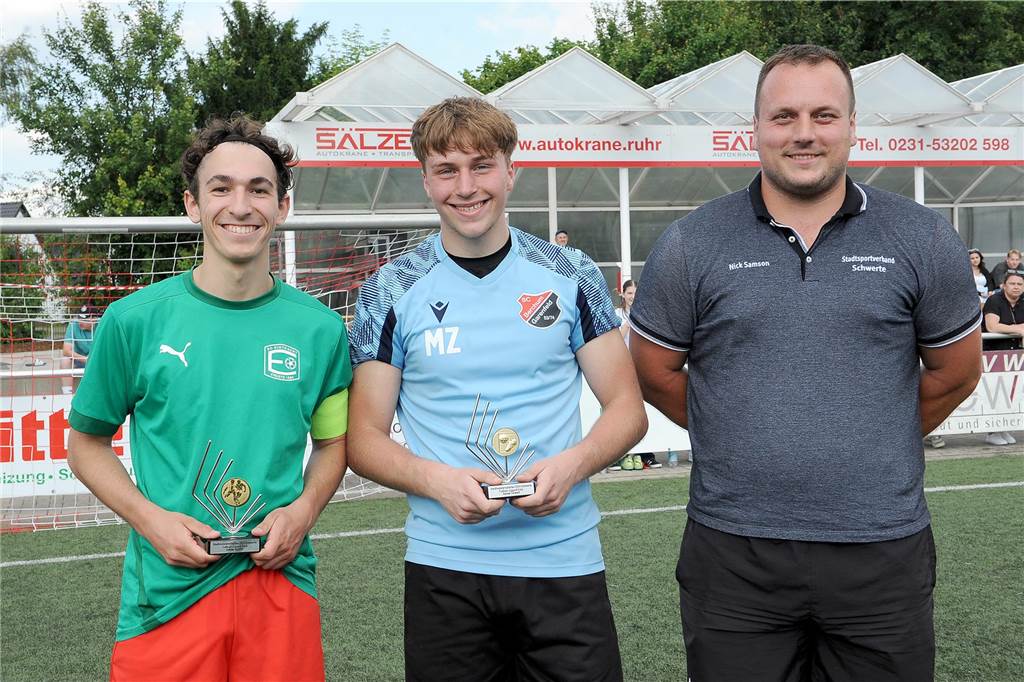 Die A-Junioren des SC Berchum/Garenfeld sind Schwerter Stadtmeister 2024.