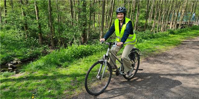 Das Radwegenetz Castrop-Rauxels ist ein Flickenteppich