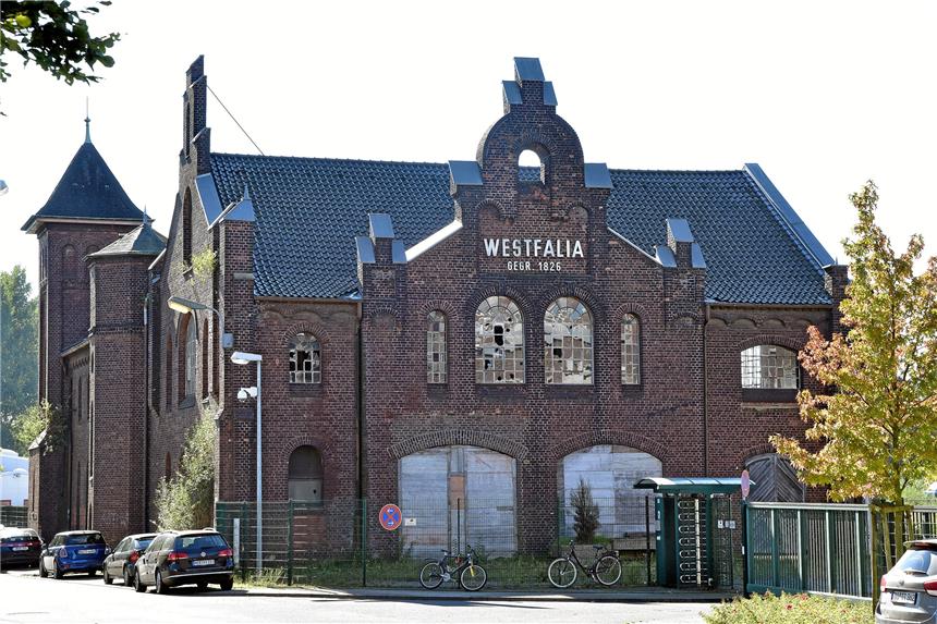 Firma aus Werne hat im Gewerbegebiet viel vor Die alte Kantine der Westfalia Eisenhütte steht unter Denkmalschutz - könnte nach vielen Jahren aber bald wieder genutzt werden.