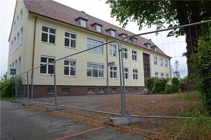 Abriss der alten Wiehagenschule in Werne rückt näher Die alte Wiehagenschule an der Horster Straße steht kurz vor dem Abriss.