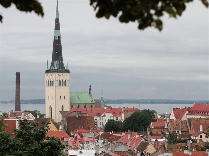 Tallinns erfolgreiche Rückkehr zum Meer Die Altstadt der estnischen Hauptstadt Tallinn. Foto: Peer Grimm