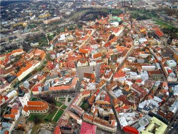 Die Altstadt von Tallinn, der Hauptstadt von Estland (Archivfoto vom 03.05.2002).