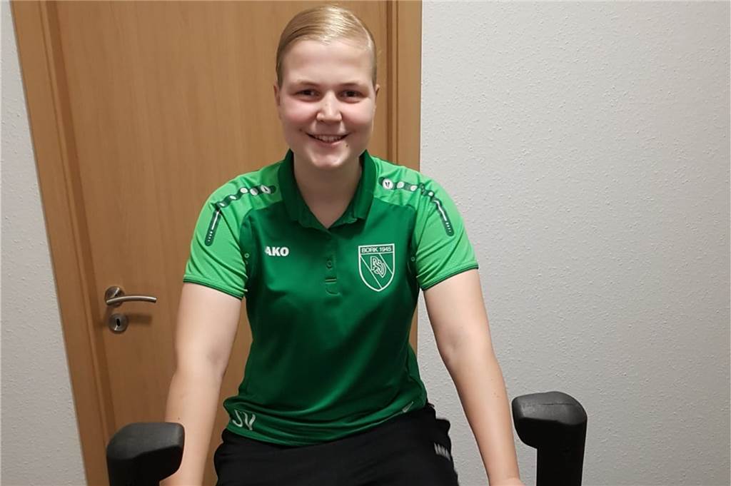 Frauen des PSV Bork laufen rechnerisch bis in eine europäische Metropole Die am Kreuzband verletzte Silke Vagedes nahm per Heimtrainer teil.