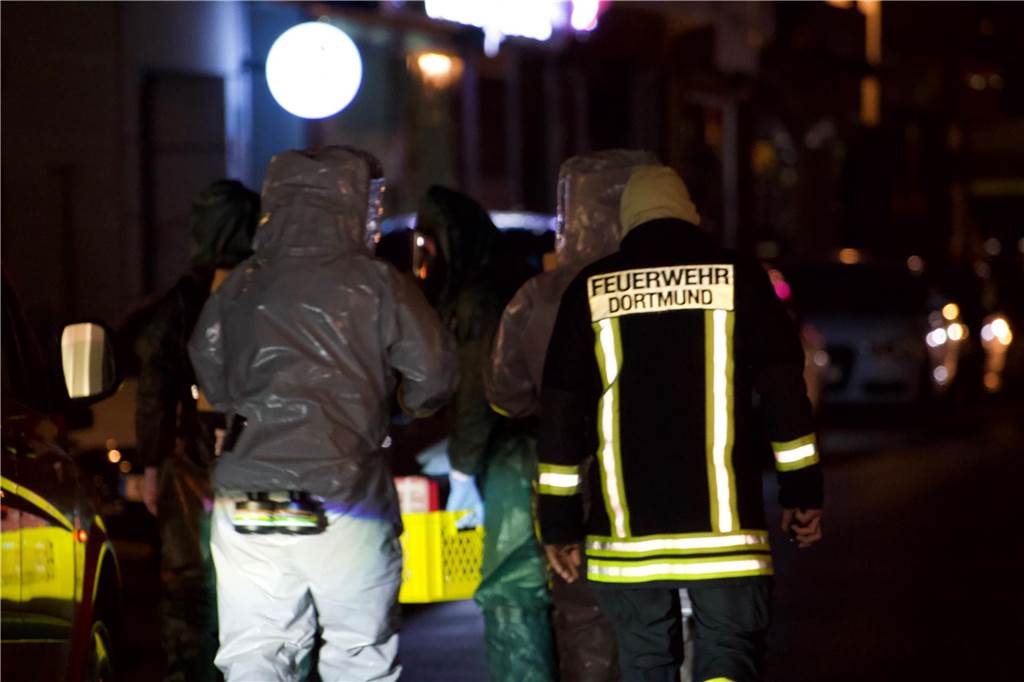 Die Analytische Task Force aus Dortmund war mit 15 Einsatzkräften zur Unterstützung in Castrop-Rauxel im Einsatz.