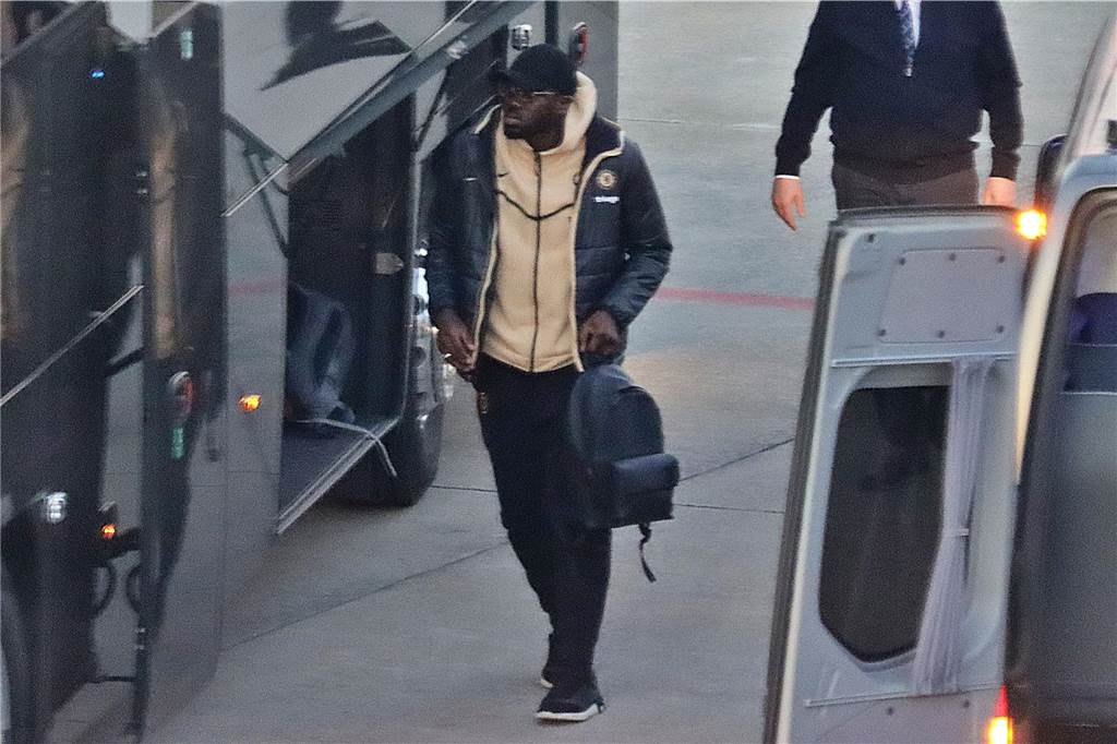 Die Ankunft des FC Chelsea in Dortmund.