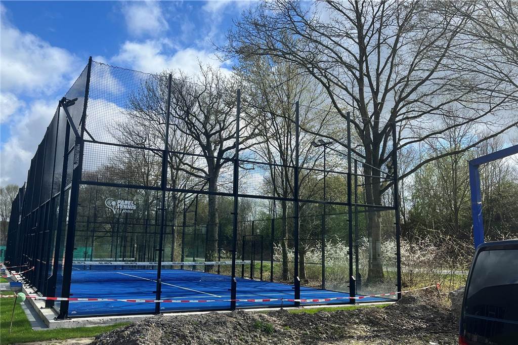Ein Blick auf die Padel-Anlage beim VfL Ahaus. 