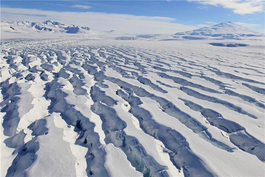 Die Antarktis umfasst die um den Südpol liegenden Land- und  Meeresgebiete. Foto: Yonhap News Agency/epa