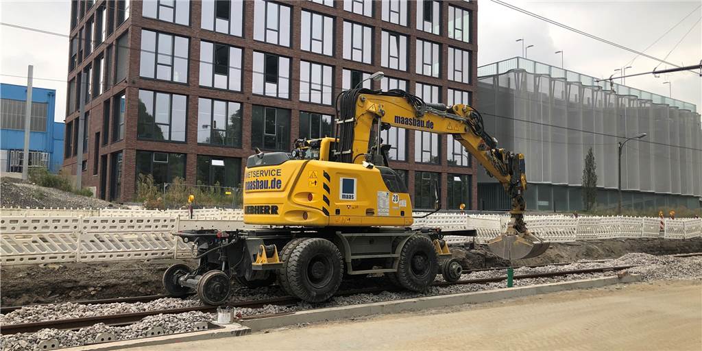Kuriosum an Großbaustelle: Lärmschutzwand in Brackel ist zu groß Die Arbeiten am nördlichen Gleis für die U43 zwischen Brackel und Asseln sind in vollem Gange.