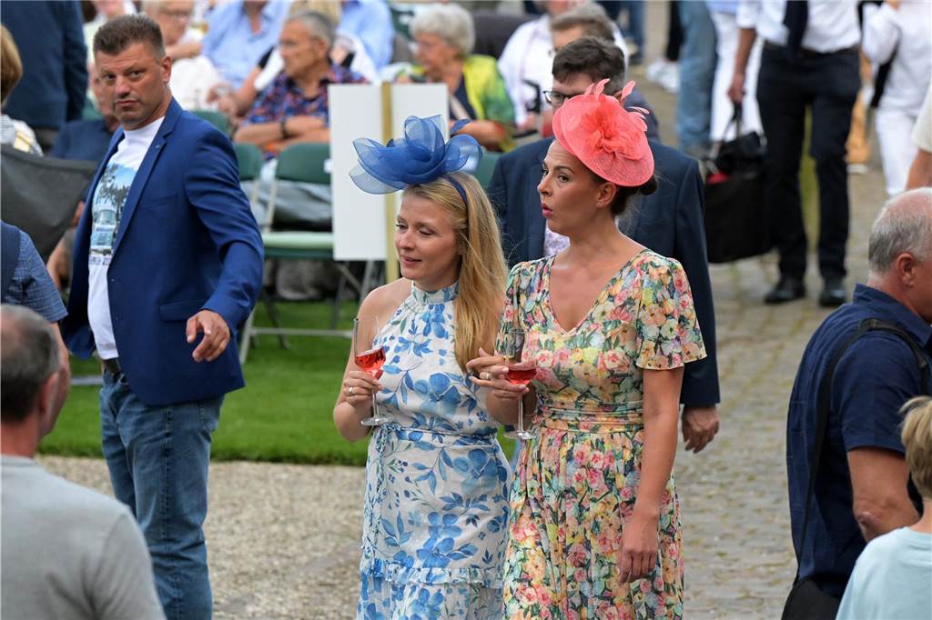 Die Atmosphäre beim Sommernachtskonzert am Schloss Nordkirchen war sehr schön.
