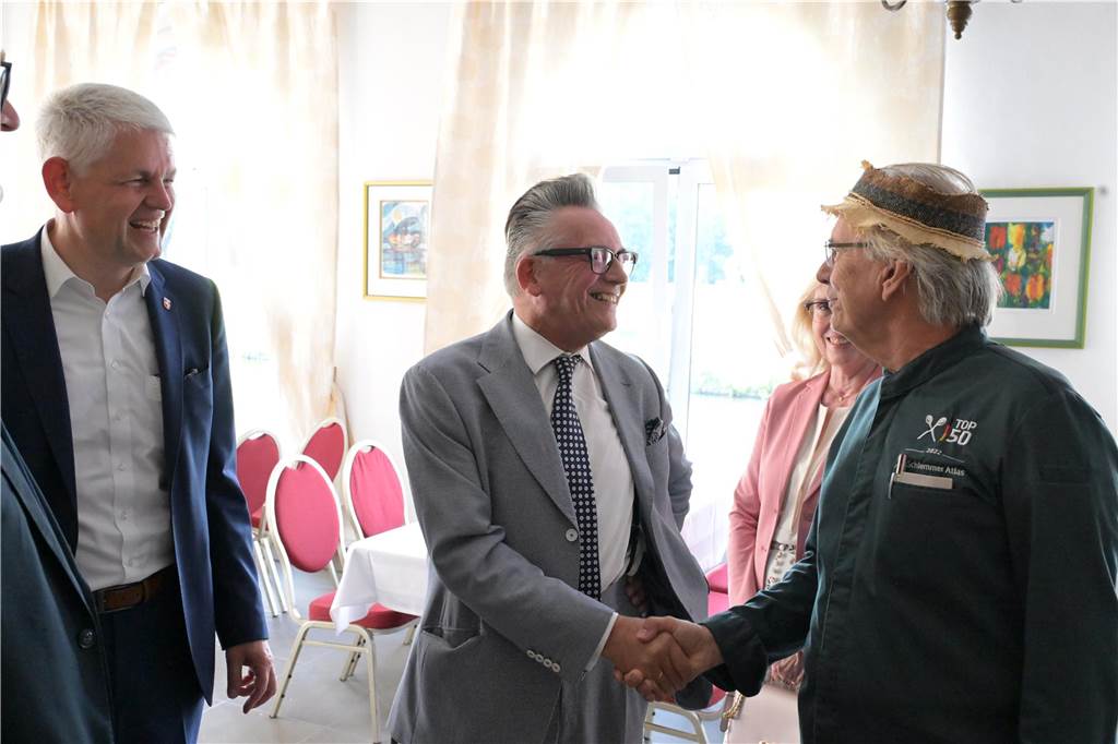 Die Atmosphäre beim Sommernachtskonzert am Schloss Nordkirchen war sehr schön.