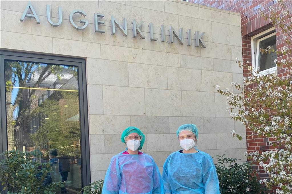 Die Augenklinik Ahaus plant eine externe Teststelle, die fußläufig erreichbar ist.