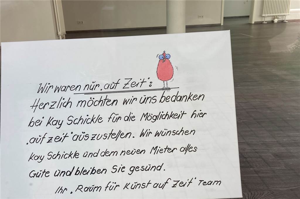 Künstler räumen Ladenlokal für neue Mieterin – Eröffnung im Juni geplant Hier in dem Eckgebäude an der Harkorststraße/Vulkanstraße werden ab Juni 2021 Brillen verkauft.