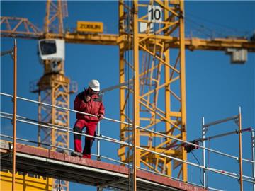 Die Aussichten für die Bauwirtschaft seien günstig, sagt die Bundesbank. Foto: Marijan Murat